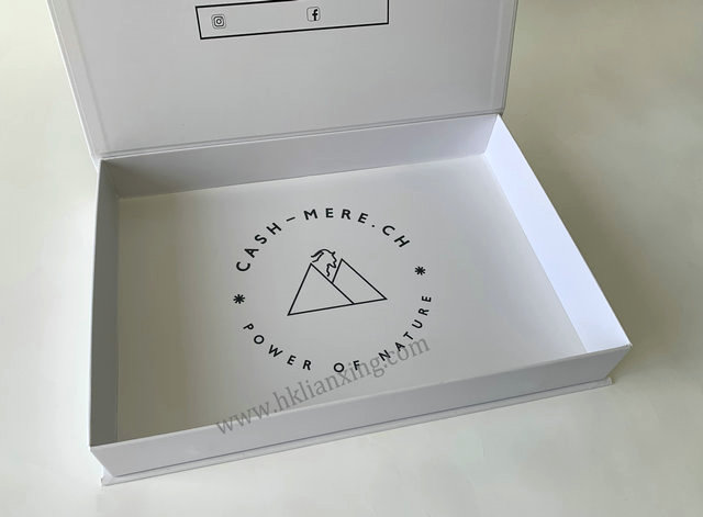 Art Paper White Apparel Paper Box