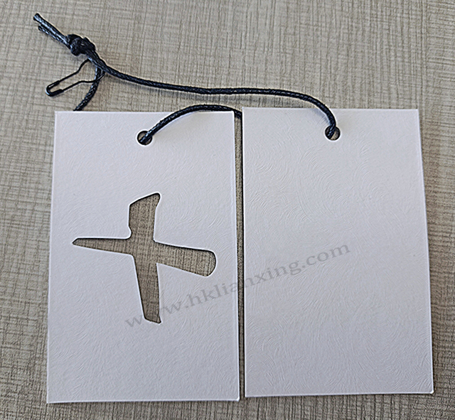 Real Logo Rectangle Card Hangtag