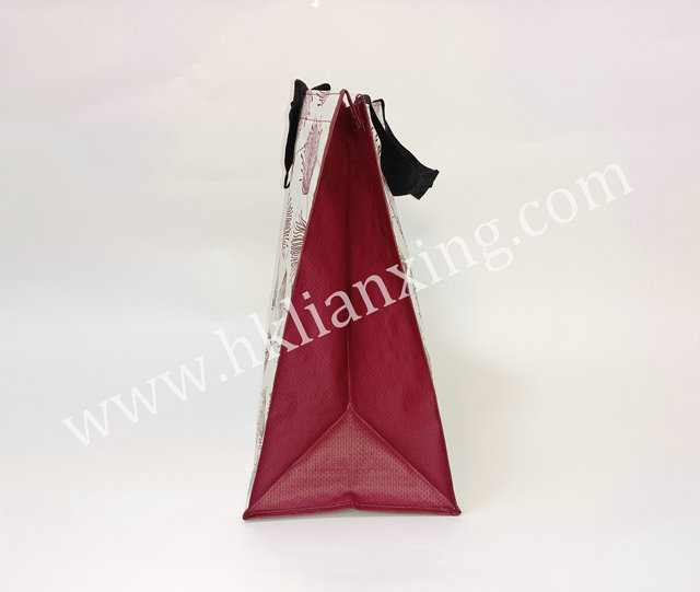 Disposable Shopping Non-woven Bag with laminate