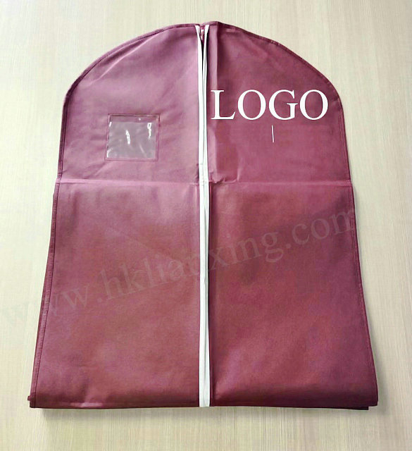 Non-woven Suit Bag with High Quality Zipper