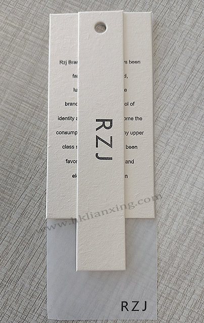 Customize Rectangle Artwork Hangtag