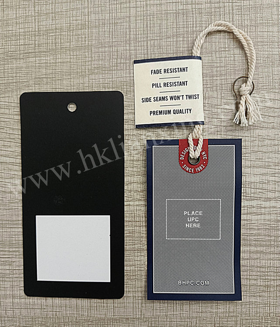 Real Logo Rectangle Easter Hangtag