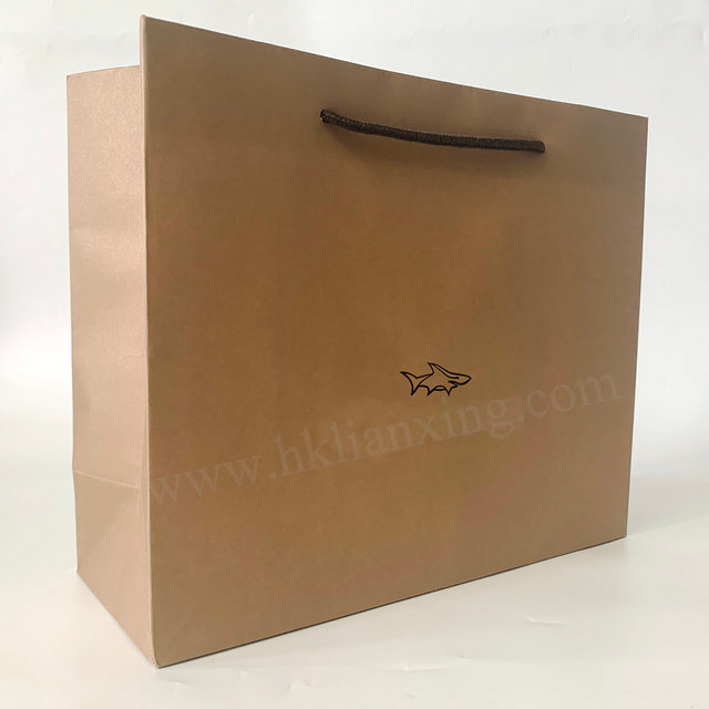 Kraft paper full color Cosmetics Paper Bag