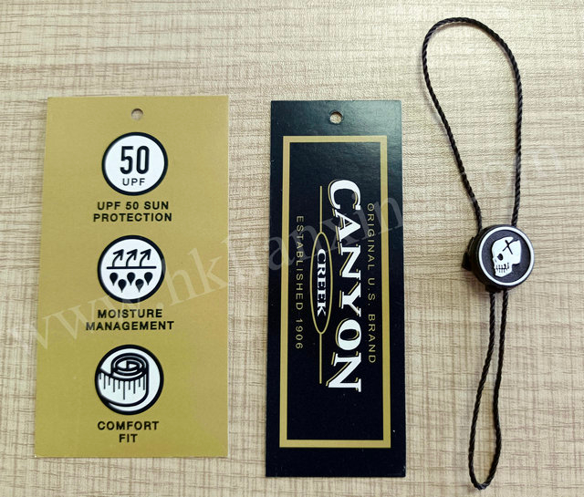 Customize Brown T-Shirt Hangtag