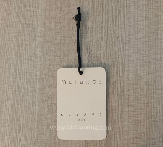 Disposable Rectangle Artwork Hangtag