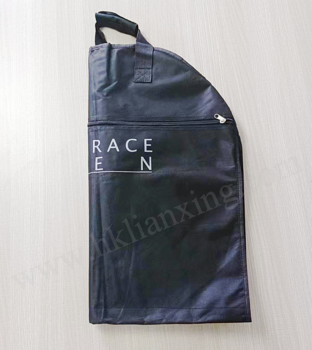 Double Zipper Suit Bag with Custom Logo