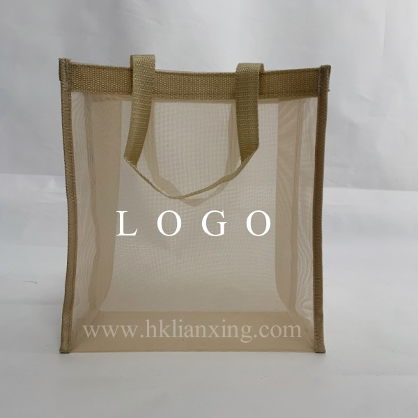 Fashion Organza Bags Shopping Tote Bags for Promotion with Custom Logo