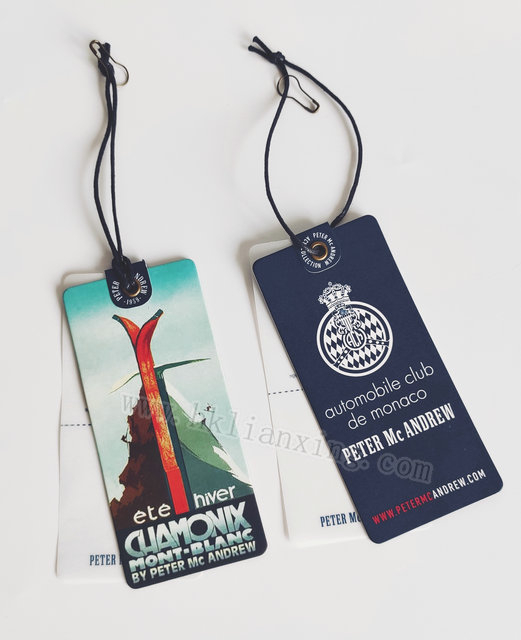 Garments Disposable Hangtag