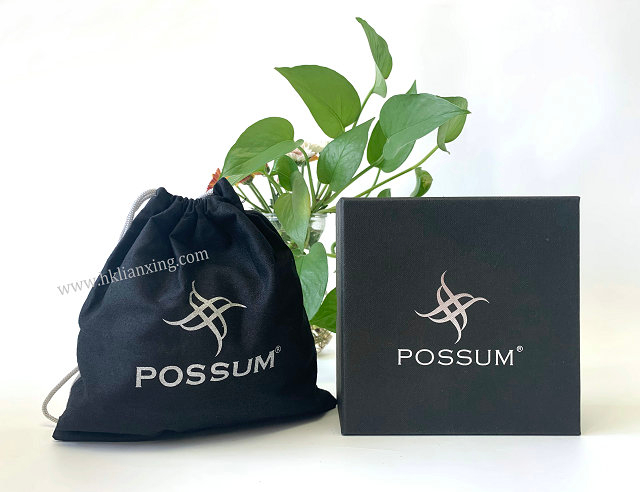 Card Paper Black Jewelry Paper Box