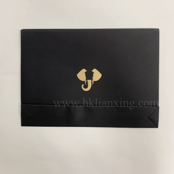 Speciality Envelope Paper Bag Black Shopping Paper Bag 